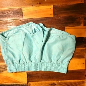 Mint shortie athletic shorts